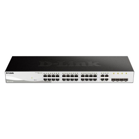 D-Link DGS-1210-28 - 24-Port 10/100/1000 Base-T, Effektiv Netværksløsning til Din Virksomhed!