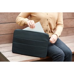 Kensington EQ Sleeve 12 Black - Stilfuld og Beskyttende Bærepose til Din Computer | K60393WW