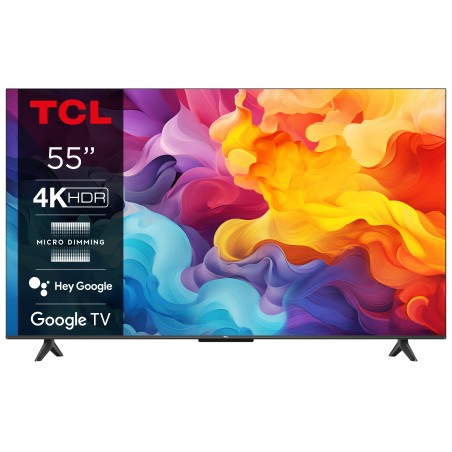 TCL 55P655 55" 4K UHD TV - Fantastisk Billedkvalitet i Elegant Sort - Varenummer: 5901292523831
