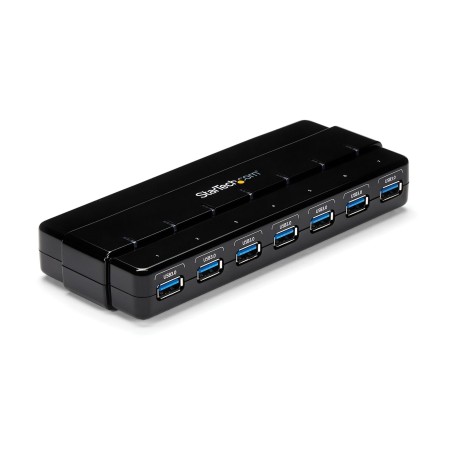 StarTech.com 7 Port USB 3.0 Hub med Adapter - Maksimal Udvidelse og Hurtig Dataoverførsel!