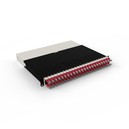 PATCHBOX 8RU STP Red - Effektiv og Stilren Kabelstyring til Professionelt Brug