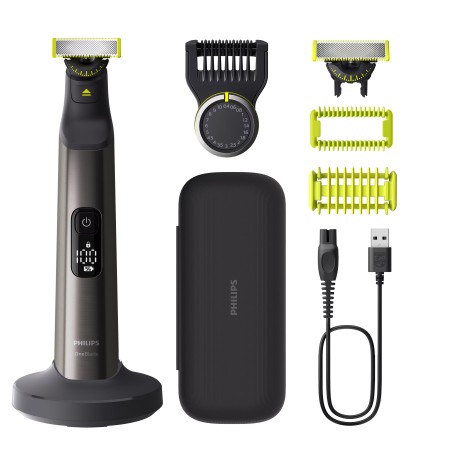 Philips OneBlade Pro 360 QP6652 - Den Ultimative Face & Body Shaver til Perfekt Kropspleje!