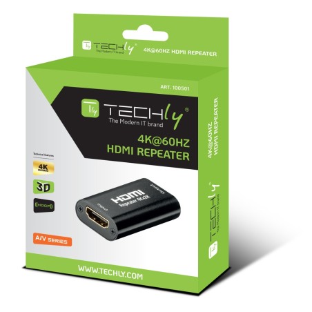 Techly Hdmi 2.0 4K Uhd 3D Repeater
