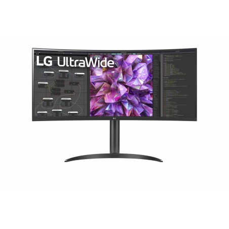 Køb LG 34WQ75C-B Computer Monitor - Imponerende 34" Ultrawide skærm med fremragende billede og ydeevne!