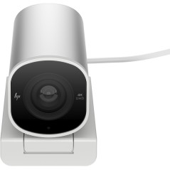 HP 960 4K Streaming Webcam - Skab Professionelle Livestreams med Krystall klar Kvalitet - Varenr. 695J6AA