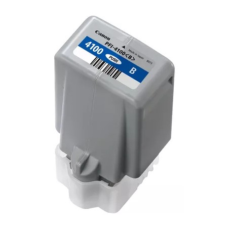 Canon PFI 4100 B Bl Blkbeholder - Kvalitets Blækreservoir til Professionel Brug | Varenr. 4549292238655