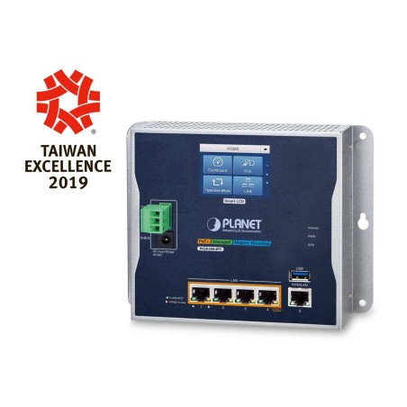 Effektiv og Pålidelig Planet IP30 Industrial Wall-mount - WGR-500-4PV