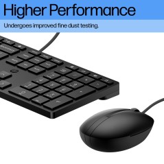 HP Wired Desktop 320MK Mouse - Optimal præcision og komfort til hverdagens opgaver!