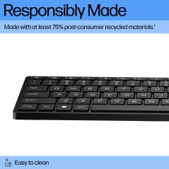 HP Wired Desktop 320K Keyboard – Effektivt og pålideligt tastatur til dit arbejde | Varenummer: 9SR37UT#UUZ