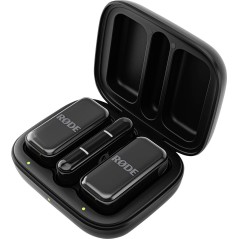 Køb RDE Micro Trdlst Mikrofonsystem - Trådløs Omni-directional i Sort | Professionel Lydkvalitet!