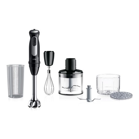 Køb Braun MultiQuick 5 MQ55254MBK Nedsnkning Blender 1000 W – Effektiv, Elegant og Holdbar i Rustfrit Stål!