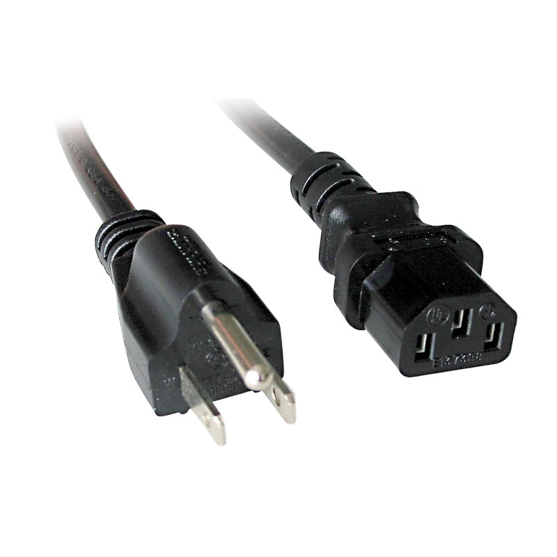 Lindy 5m US 3 Pin to C13 Mains Lindy 5m US 3 Pin to C13 Mains