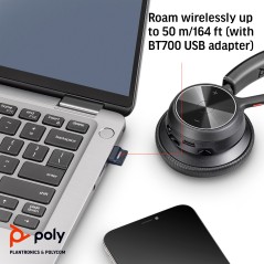"HP Voyager 4310 USB-C Headset - Optimal Lydkvalitet og Komfort til Professionel Brug | Varenummer: 77Y96AA"