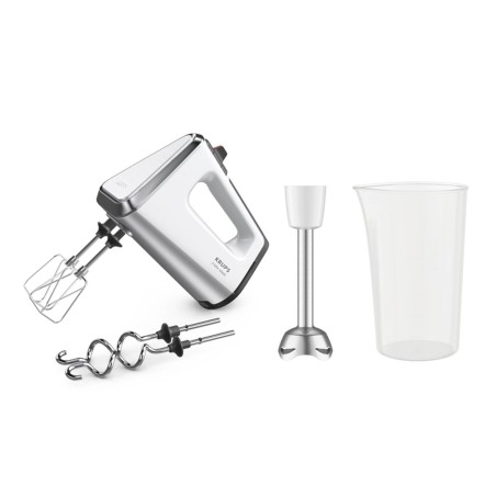Krups 3 Mix 9000 GN9121 Håndmixer med Turbofunktion - Effektiv, Hurtig og Brugervenlig!