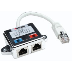 Intellinet Splitter 2-Port FTP silver