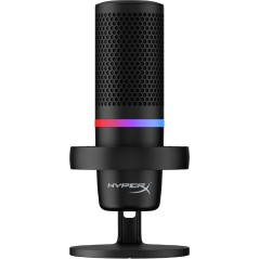 HP HyperX DuoCast Black - Kraftfuld USB Mikrofon til Professionel Lydoptagelse | Varenummer: 4P5E2AA