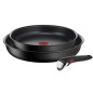 Tefal Ingenio Eco Resist L3979102 Stegepandesæt Sort Tefal Ingenio Eco Resist L3979102 Stegepandesæt Sort