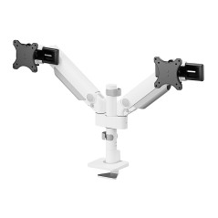 Neomounts DS65S-950Wh2 Full Motion Dual - Optimal Komfort og Fleksibilitet til Din Skærm!