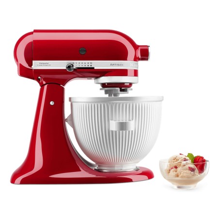 KitchenAid Vedhæftning til Ismaskine - Skab lækre isdelikatesser med kvalitetsudstyr!