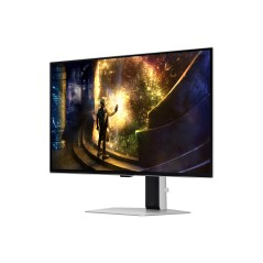 "Samsung Odyssey OLED G6 S27DG610SU 27” 2K HDMI DisplayPort 240Hz - Ultimativ Gamingoplevelse med Pivot Skærm!"