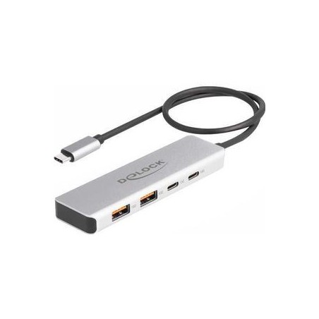 DeLock Hub 4 Porte USB - Effektiv Multihub til Alle Dine Enheder - Varenr. 4043619642304