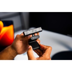 Sandberg Face-ID Webcam Mini - Skarp HD Kvalitet, Perfekt til Videomøder og Streaming - Varenr. 134-43