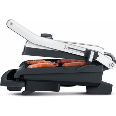 "Opdag Sage SGR200BSS4EEU1 The Adjusta Grill - Grill Sandwich Bager i Børstet Rustfrit Stål | Perfekt til Lækre Sandwicher!"