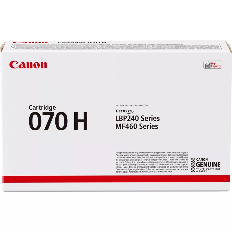 Canon CARTRIDGE 070 H . Canon CARTRIDGE 070 H .