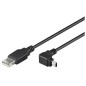 MicroConnect USB A - Mini USB Angled B 5P MicroConnect USB A - Mini USB Angled B 5P