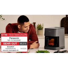 Panasonic NF-CC500SXE Airfryer 1.45kW Grå