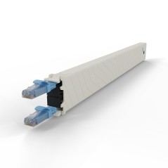 Køb PATCHBOX Cassette 8RU UTP Blue - Optimal Kabelstyring og Effektivitet!