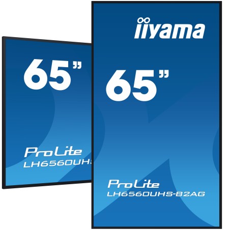 Buy iiyama 65" LCD UHD - Exceptional Clarity & Stunning Visuals | LH6560UHS-B2AG
