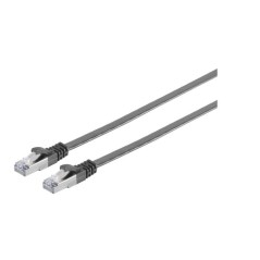 MicroConnect U/UTP CAT6A 5M Black Flat