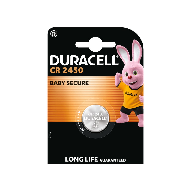 Duracell Cr2450 3V Single-Use Battery