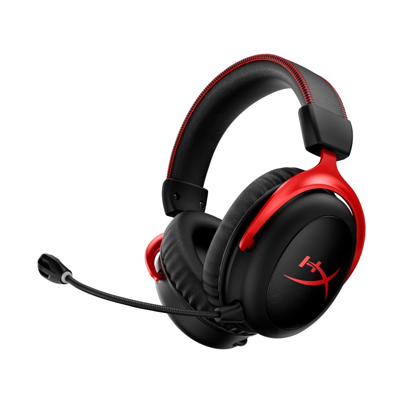 HyperX Cloud II Gaming Trådløs Hovedtelefoner Sort Rød HyperX Cloud II Gaming Trådløs Hovedtelefoner Sort Rød