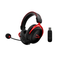 HyperX Cloud II Gaming Trådløst Headset - Sort/Rød | Uovertruffen Komfort & Lydkvalitet