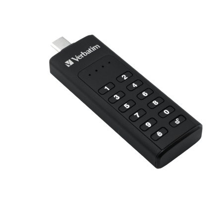 Verbatim Keypad Secure USB 3.1 - Sikker og Hurtig Tastatur med Fantastisk Ydelse | Varenummer 49430