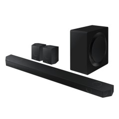 Samsung HW-Q990D 11.1.4-kanal Lydbarsystem - Sort | Fantastisk lyd og dyb bassoplevelse!