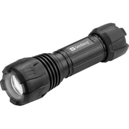 Sandberg Survivor Torch - Kraftfuld Lommelygte til AAA Batteri | Varenr. 421-07
