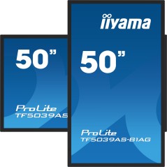 iiyama 50" PCAP 40P Touch Android OS - Den Ultimative Touchscreen-Løsning til Erhverv og Underholdning - TF5039AS-B1AG