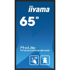 iiyama 65" PCAP 40P Touch Android OS - Perfekt til Interaktive Oplevelser | TF6539AS-B1AG