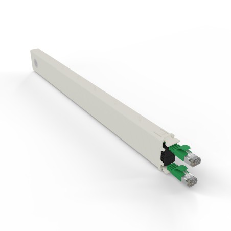 Køb PATCHBOX Cassette 8RU STP Green - Effektiv, Robust og Pladsbesparende Løsning til Dine Behov