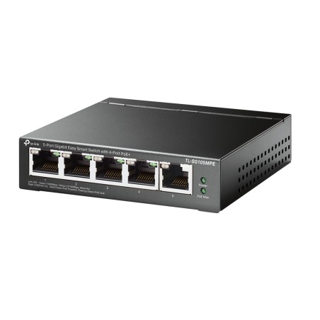 Omada 5-Port Gigabit Easy Smart - Effektiv Netværksløsning med TL-SG105MPE