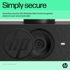 HP 625 FHD Webcam - Skab klare videoer og fantastiske opkald | Varenummer: 6Y7L1AA