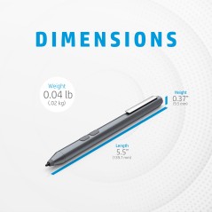 HP Pen - Præcisionsstift til Kreativitet og Produktivitet - Varenummer: 3V2X4AA#ABB