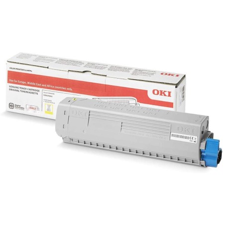 OKI Gul 10000 Sider Toner 46861305 - Optimal Kvalitet & Lang Holdbarhed - Varenummer 5031713071099