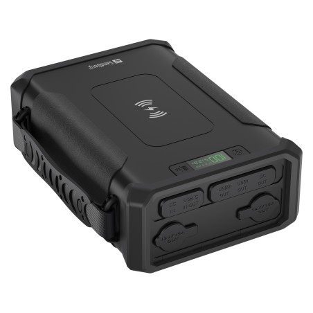 Køb Sandberg Survivor Powerbank 8in1 96000 - Ultimativ Strøm til Dit Eventyr!