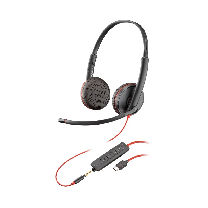 HP Blackwire C3225 Stereo USB-C