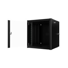 Køb Lanview 19" 12U Rack Double Wall – Holdbart og Pladsbesparende! Varenummer: RWP12U45BL-D