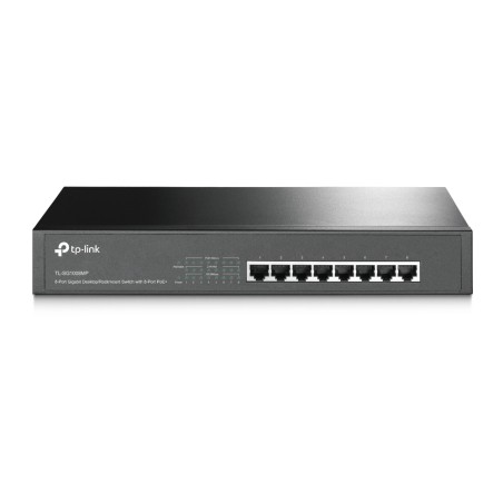 Køb Omada Unmanaged Network Switch TL-SG1008MP - Effektiv, Pålidelig og Hurtig Netværksløsning!